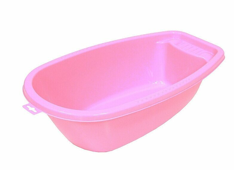 Ванна большая розовая. Игрушка 55x37 для детей