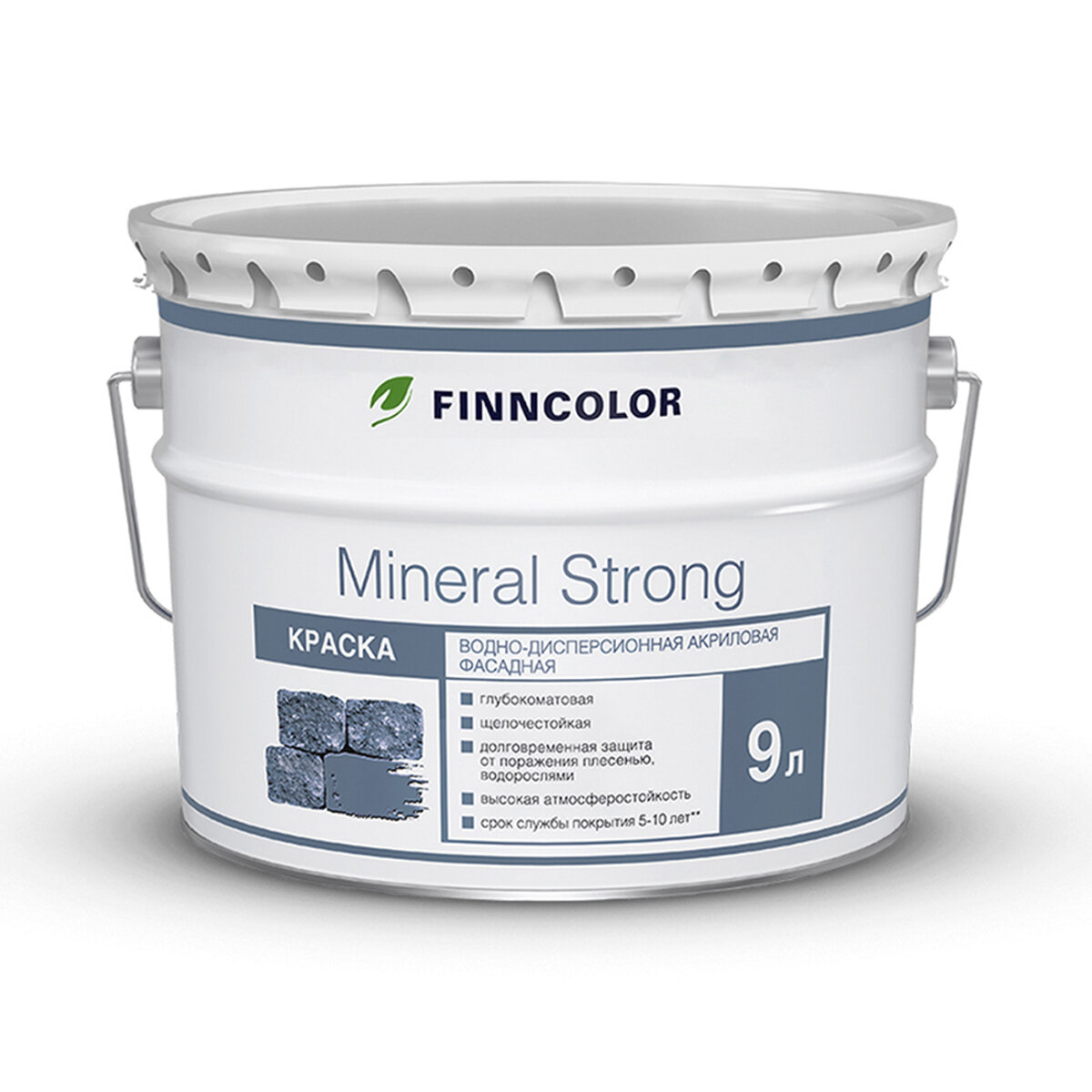 Краска водно-дисперсионная FINNCOLOR Mineral Strong фасадная