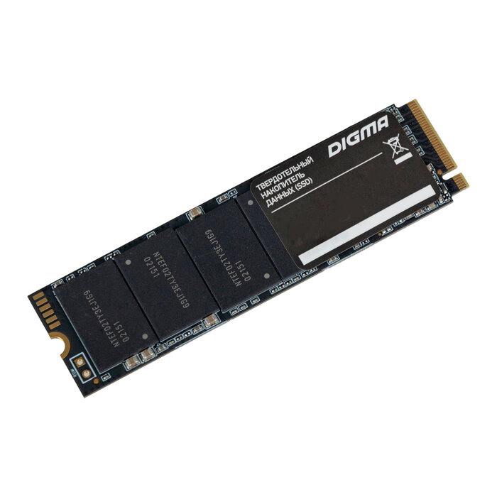 SSD-накопитель SSD Digma PCI-E x4 2Tb DGSM3002TG13T Mega G1 M.2 2280