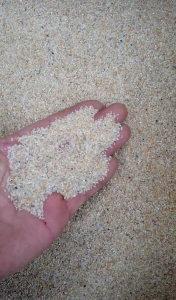 Кварцевый песок 20 кг фракция 06-12 мм. Для аквариума для пескоструйных работ для фильтров в бассейн
