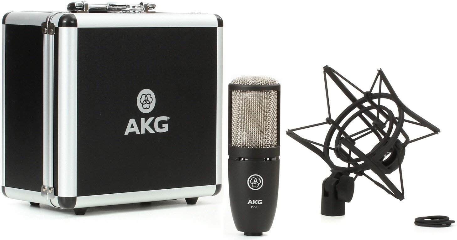 Микрофон AKG P420, черный [3101h00430] - фото №1