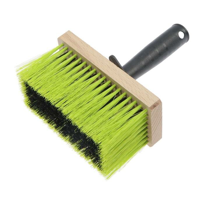 фото Кисть-макловица ЛОМ, искусственная щетина, пластиковая рукоятка, 150х70х16мм