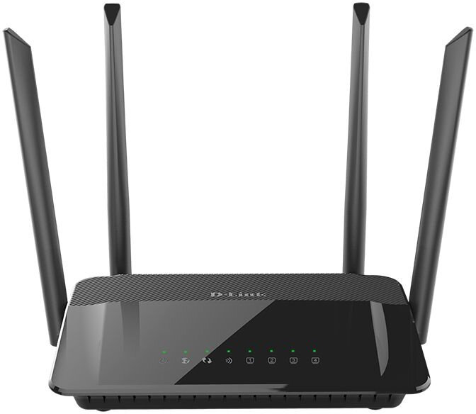 D-Link Роутер беспроводной D-Link DIR-842/RU (DIR-842/RU/R1) AC1200 10/100/1000BASE-TX черный