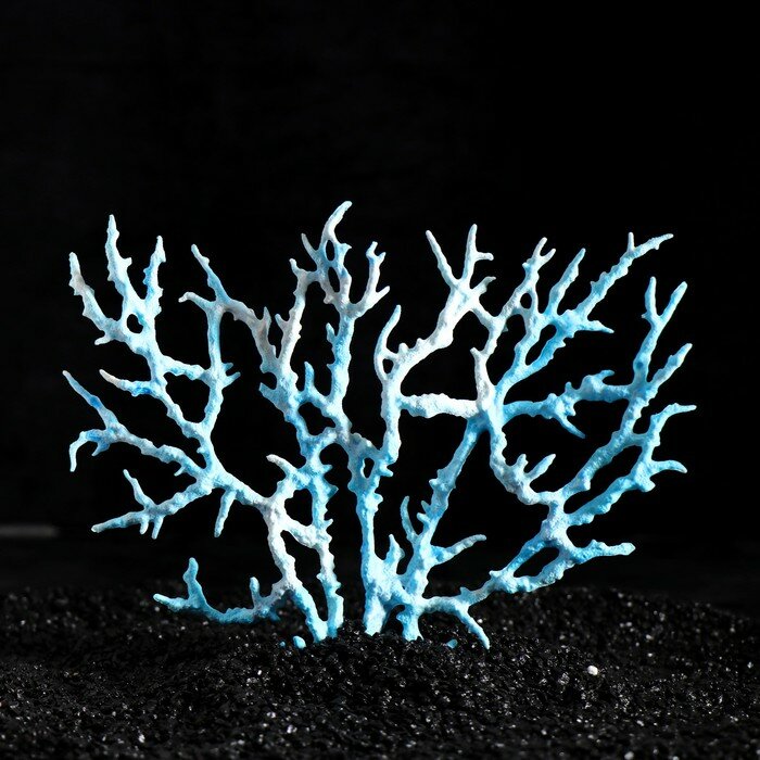 Veny's Коралл пластиковый большой 24,5 х 4 х 19 см, голубой - фотография № 3