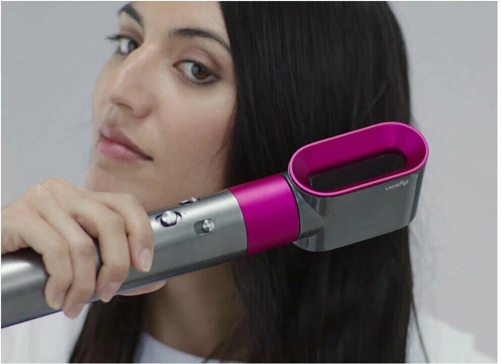 Фен-стайлер Dyson Airwrap HS01 (4 насадки в комплекте), fuchsia - фотография № 13