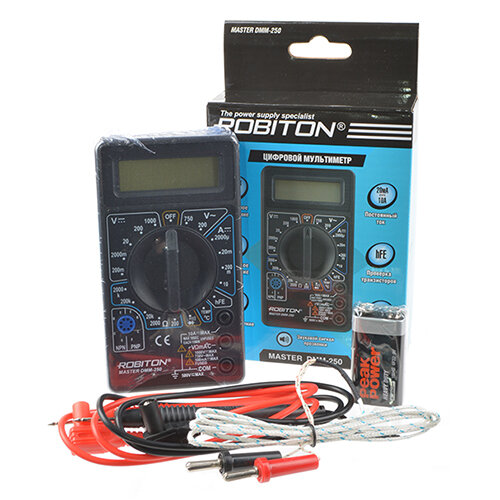 фото Мультиметр ROBITON MASTER DMM-250 BL1