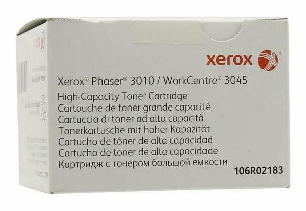 Картридж лазерный Xerox 106R02183 черный