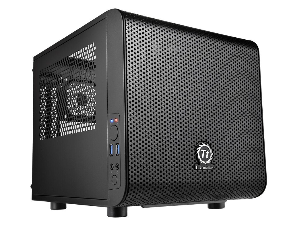 Корпус Thermaltake Core V1 Black CA-1B8-00S1WN-00