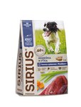 Sirius Сириус сухой полнорационный корм для взрослых собак средних пород Индейка и Утка 2 кг - изображение