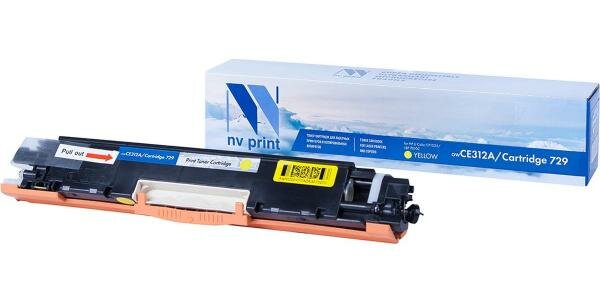 Картридж NV-Print CE312A для HP Canon LaserJet Color Pro 100 M175a LaserJet Color Pro 100 M175nw LaserJet Pro CP1025 LaserJet Pro CP1025nw Canon i-SEN