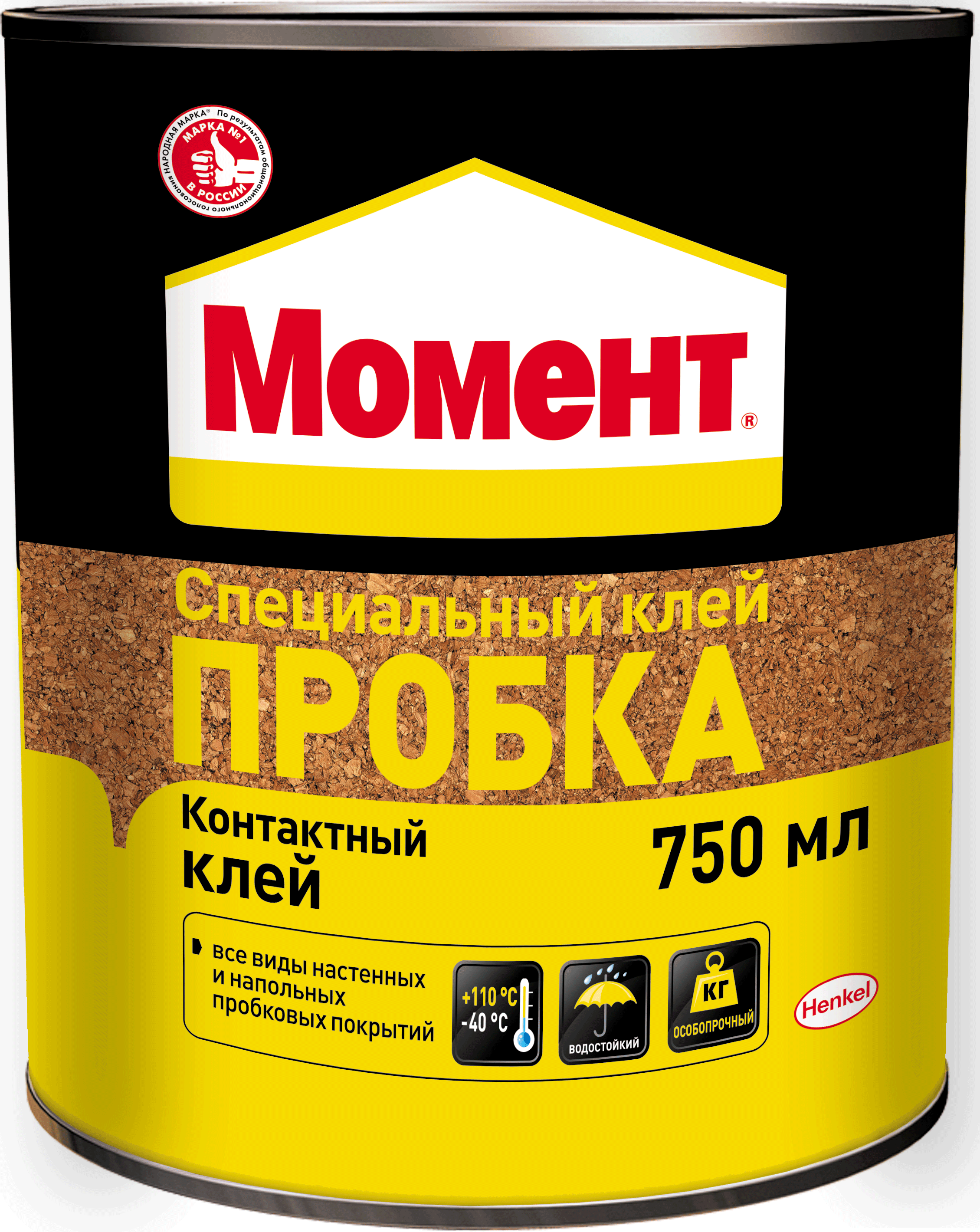 Контактный клей Момент Пробка Henkel 0.75 л