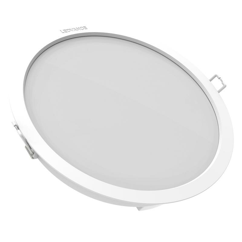 Светильник светодиодный DOWNLIGHT ECOCLASS DL 865 WT 18Вт 1710лм 6500К IP44 | код 4058075644298 | LEDVANCE (7шт.в упак.)