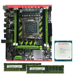 Комплект плата Atermiter X79 RS7 сокет 2011 + процессор десять ядер XEON E5-2670 v2 + 8Гб памяти ДДР3 - изображение