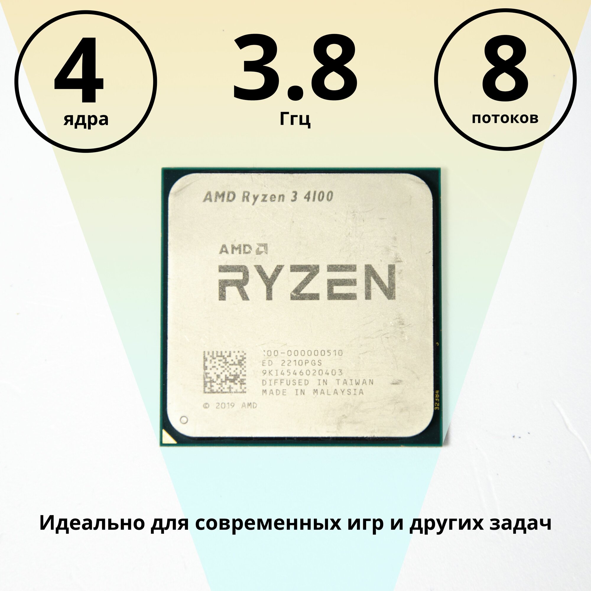 Процессор AMD Ryzen 3 4100 AM4