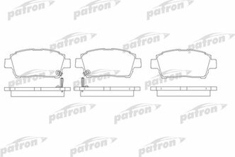 Колодки тормозные дисковые передние Toyota Celica/Echo/Yaris Verso 99>14 Lifan Solano 08> Geely Vision 06>12 Byd F3/F3R 05>13 Great Wall Coolbear/Florid/Haval M4 / M4 08>16 Englon SC7 10>17 PATRON PBP1392