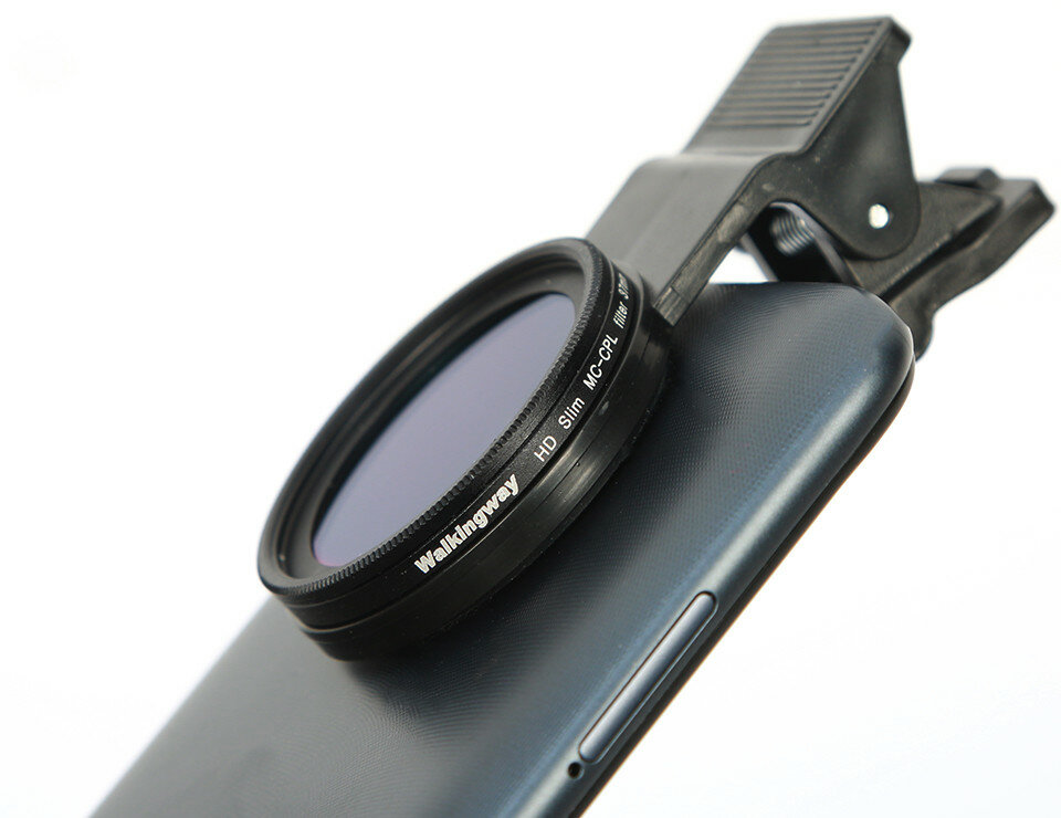 Поляризационный светофильтр CPL объектив для камеры смартфонов и планшетов