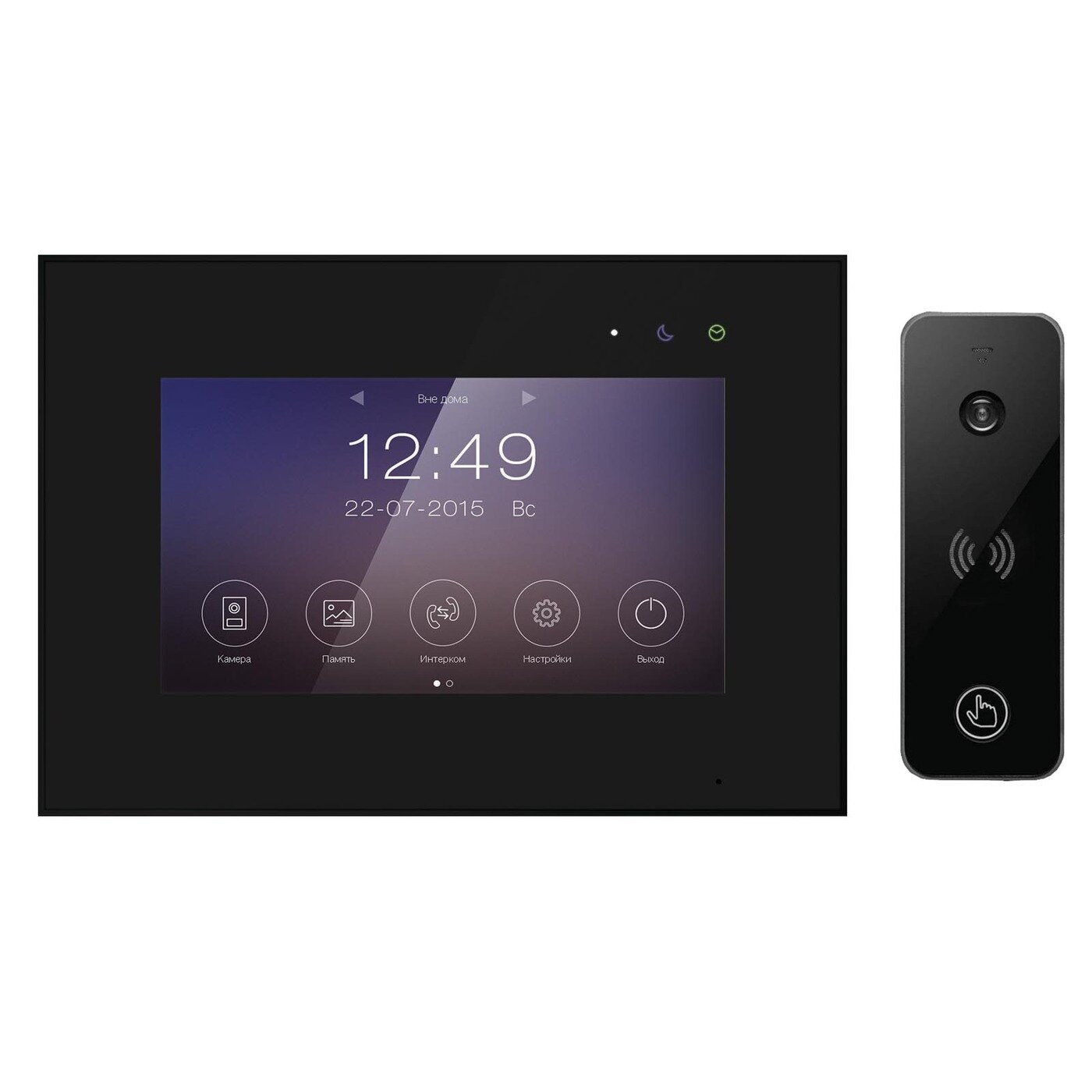 Tantos Marilyn HD Wi-Fi IPS (черный) и iPanel 2 HD + (черная) (комплект многофункционального домофона 7" HD с Wi-Fi)