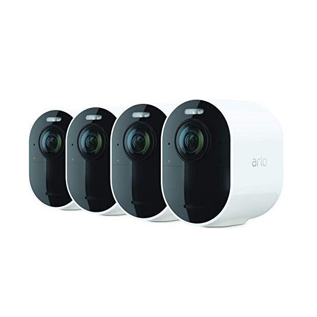 Система видеонаблюдения Netgear Arlo Ultra 2 с четырьмя камерами уровня 4K Ultra HD (VMS5440-200EUS)