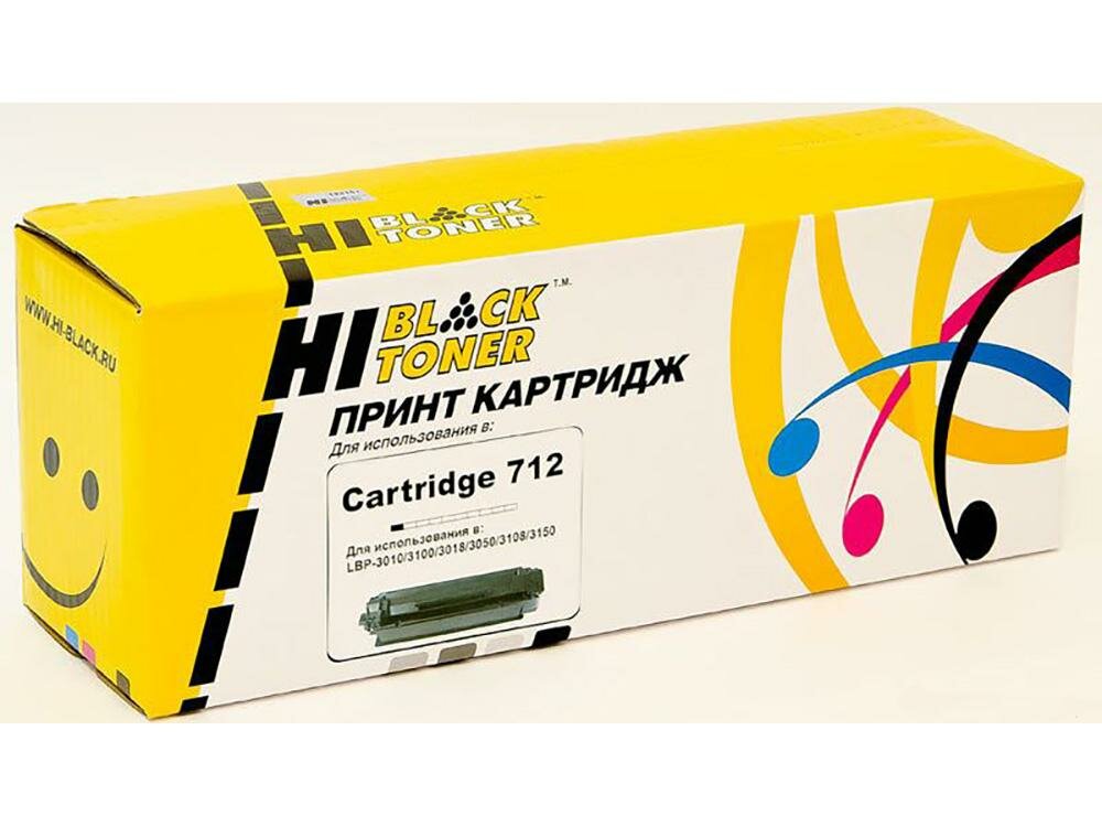 Картридж Hi-Black Cartridge 712 Cartridge 712 Cartridge 712 1500стр Черный