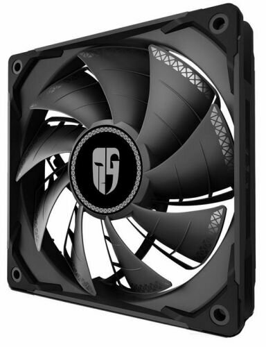 Вентилятор для корпуса Deepcool TF120 S BLACK 120x120x25mm, 500-1800rpm, 64.4 CFM, 32.1 dBA, 4-pin PWM Retail BOX