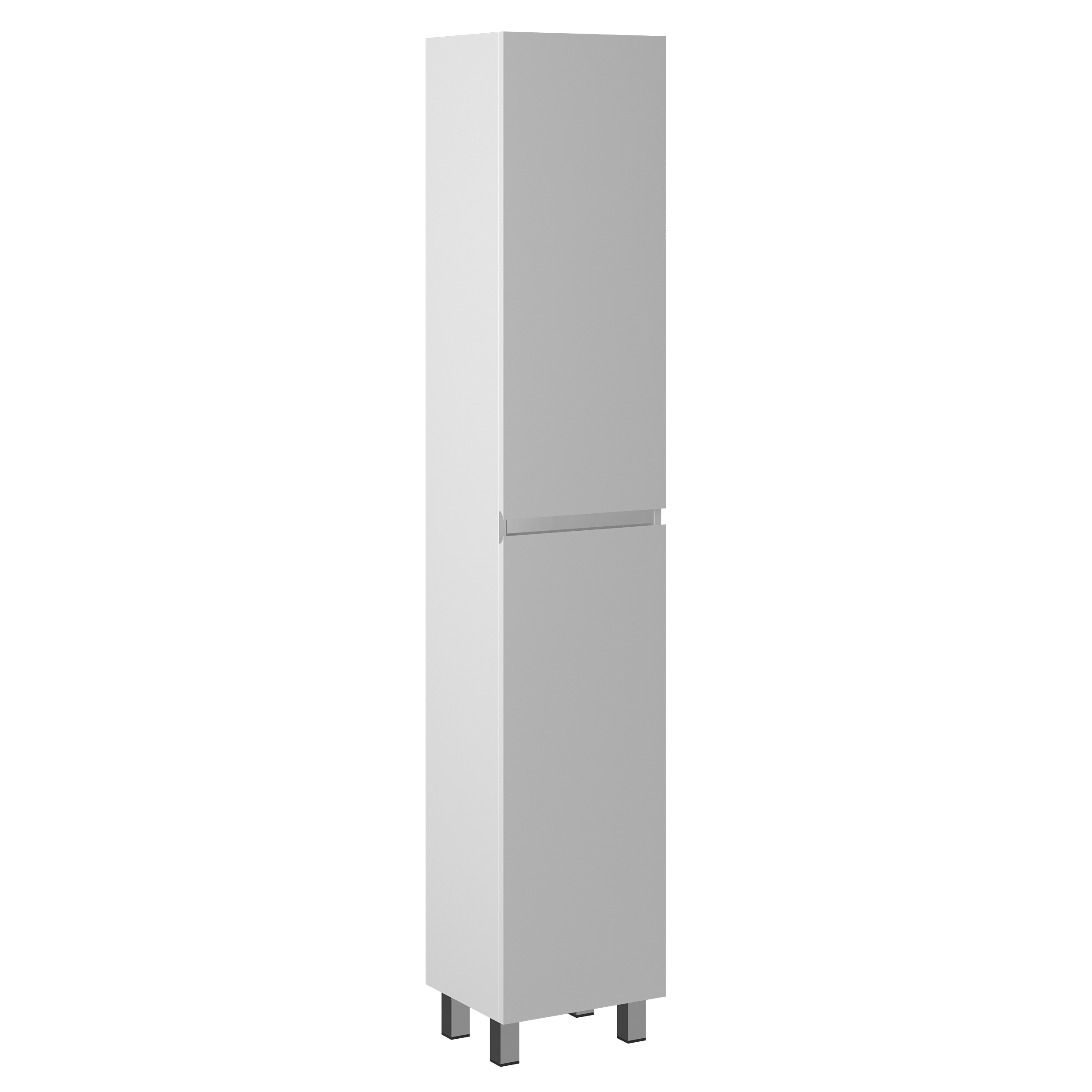 Пенал Briz Элен классик правый 35 см белый глянец