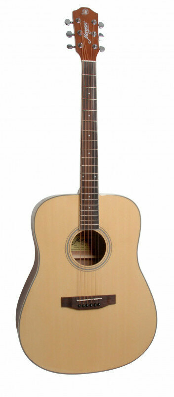 FLIGHT D-200/12 двенадцатиструнная гитара, цвет натуральный