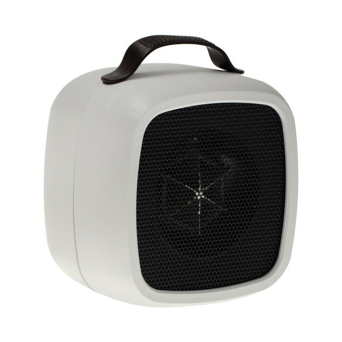 фото Мини тепловентилятор настольный LTO-01, 500Вт, 4м2, от сети, белый