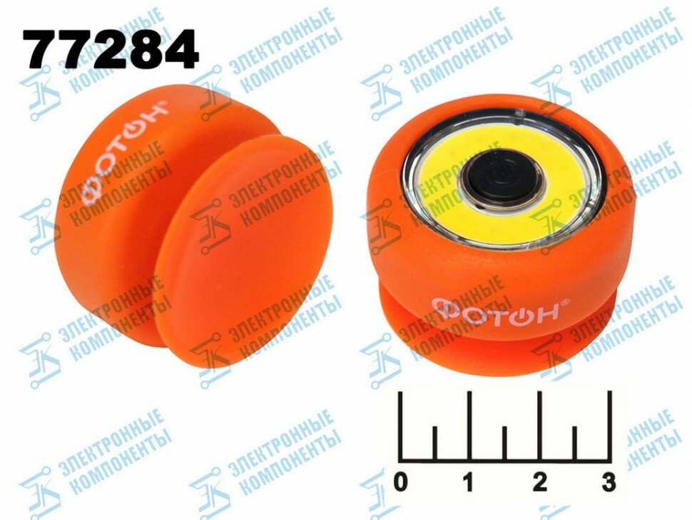 фото Светильник светодиодный 1LED 1W настенный 2*CR2032 WL-175 Фотон на присоске