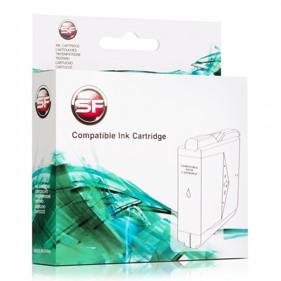 Картридж SyperFine для BROTHER LC12/17/73/77/75/79/400/450/1240/1280 cyan 18.5 ml совместимый