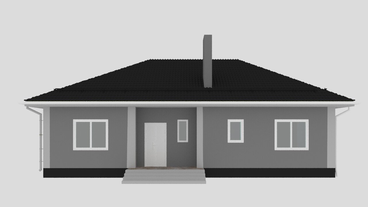 Готовый проект жилого дома SD-proekt 11-0061 (123,33 м2, 13,62*10,84 м, газобетонный блок 400 мм, декоративная штукатурка) - фотография № 6