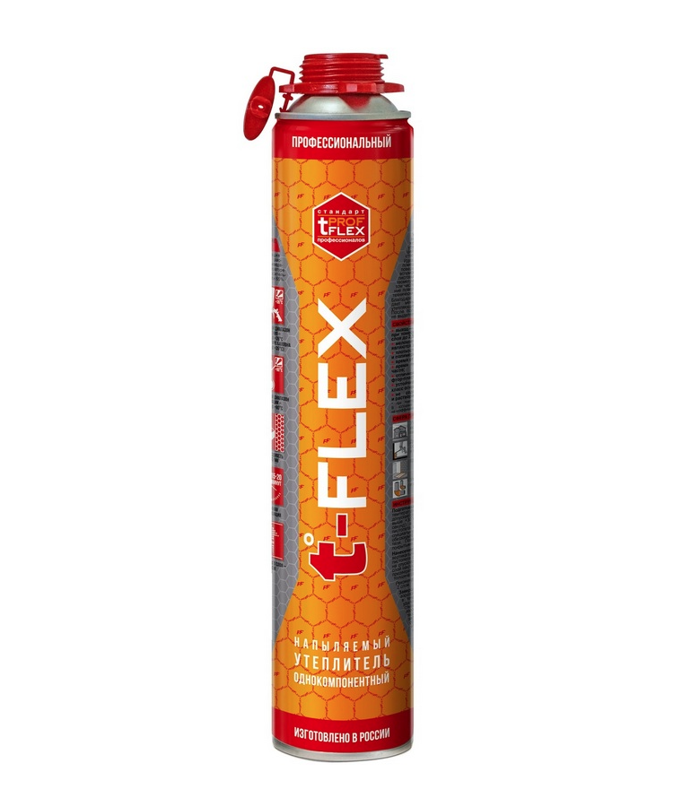 PROFFLEX Напыляемый утеплитель t-FLEX12*850 мл