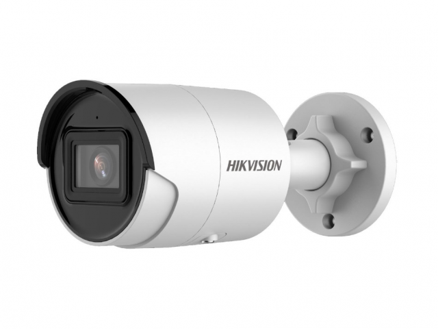 8 Мп цилиндрической IP-камерой AcuSense с фиксированным объективом Hikvision DS-2CD2083G2-IU (2,8mm)