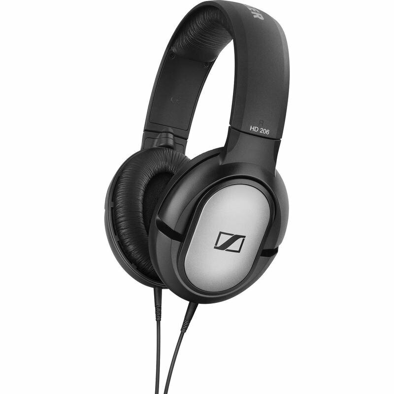 Наушники Sennheiser HD 206 черные/серебристые, 992140