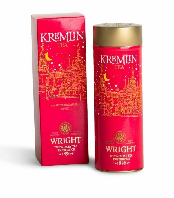 Чай Kremlin Loose Leaf Tea WRIGHT LUXURY TEA (100 г) - фотография № 1