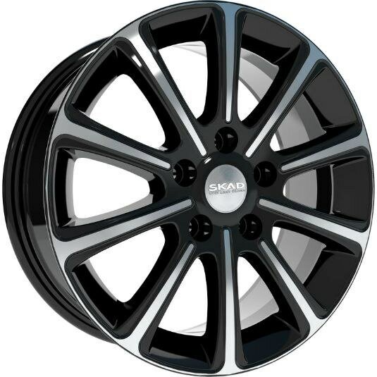 Колесный диск скад милан 6.5x16/5x114.3 et45 d60.1 алмаз