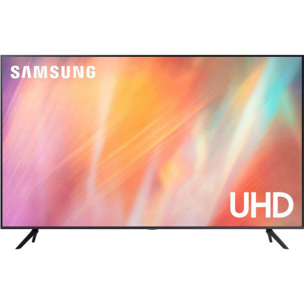 65" Телевизор Samsung UE65AU7100UX 2021 LED, HDR, черный