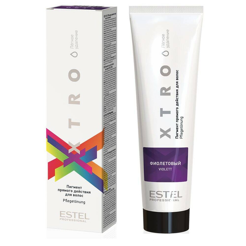 Пигмент прямого действия для волос XTRO white purple Фиолетовый 100 мл. Estel