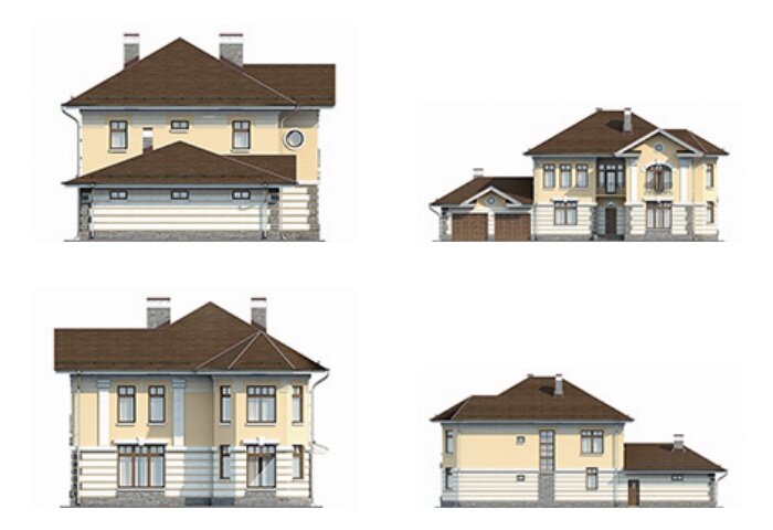 Проект дома Plans-43-19 (266 кв.м, кирпич) - фотография № 2