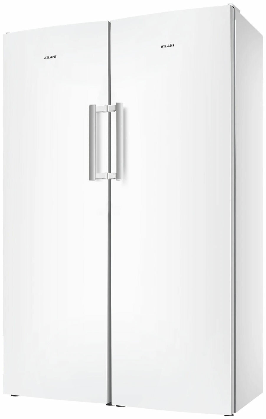 Холодильник Side by Side ATLANT холодильник Х-1602-100 + морозильник М-7606-102 N - фотография № 3