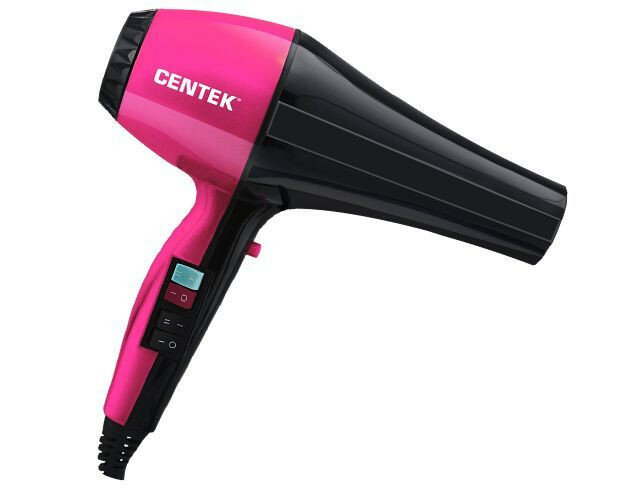 фото CENTEK CT-2225 PROFESSIONAL (черн/красн) (Фен)