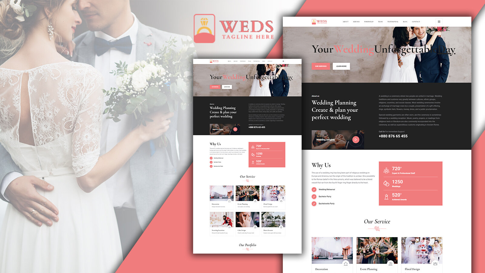 Шаблон Wordpress Jumboo-Weds Wedding Planning Тема WordPress