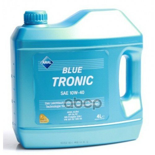 ARAL Aral Масло Blue Tronic 10w-40 4л