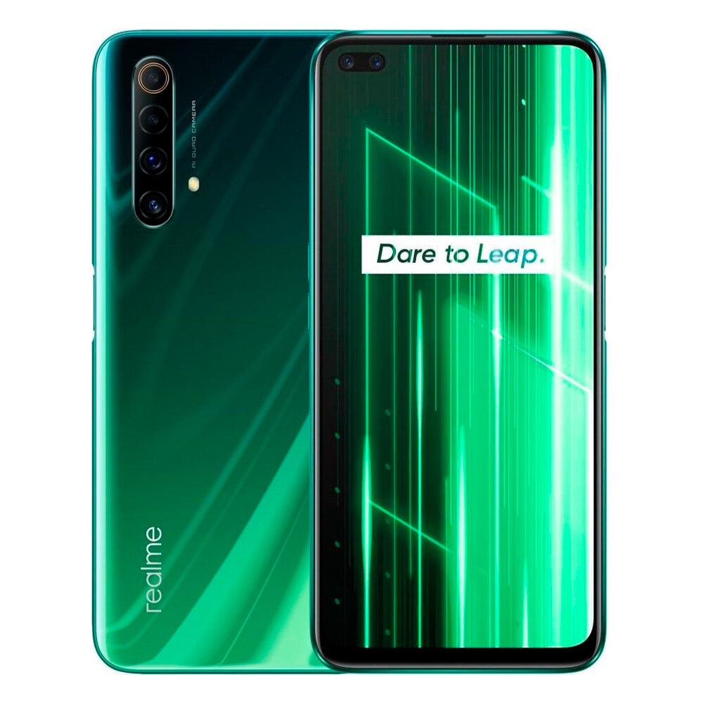 Смартфон realme X50 6/128 ГБ, зеленый