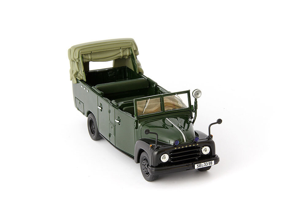 Hanomag L28 gruppenkraftwagen germany 1955 dark green limited edition 333 pcs. - фотография № 3