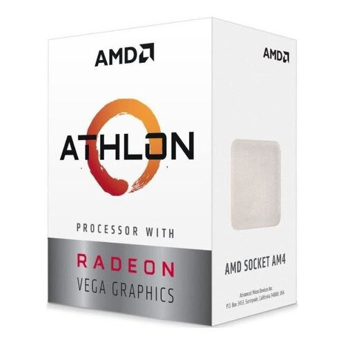 Процессор AMD Athlon 3000G, SocketAM4, BOX [yd3000c6fhbox]