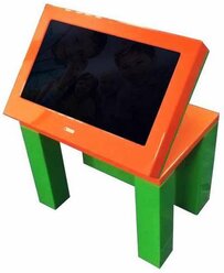 Интерактивный стол Smart table kids 24 дюйма 10 касаний, PC Android и Windows (10 or 8) ( Детский, моторизированный, емкостной сенсор, защита от воды )