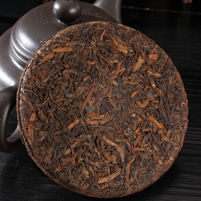 Китайский выдержанный чай "Шу Пуэр. Jinya zhencang", 100 г, 2021 г - фотография № 2