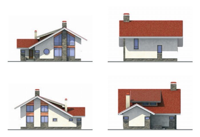 Проект дома Plans-70-91 (143 кв.м, кирпич) - фотография № 2