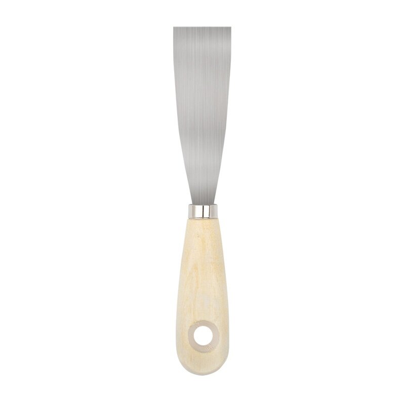 фото Бибер 35100 Шпатель с дер. рукояткой 25мм (12/240)