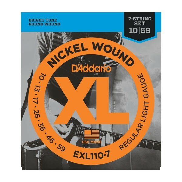 D'Addario EXL-110-7 струны для 7-струнной электрогитары